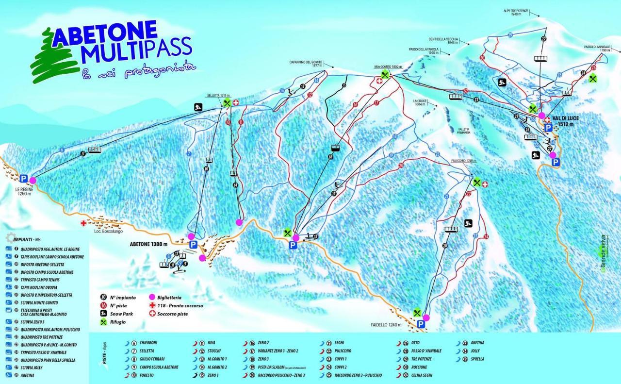 Appartamento Val Di Luce Абетоне Екстериор снимка
